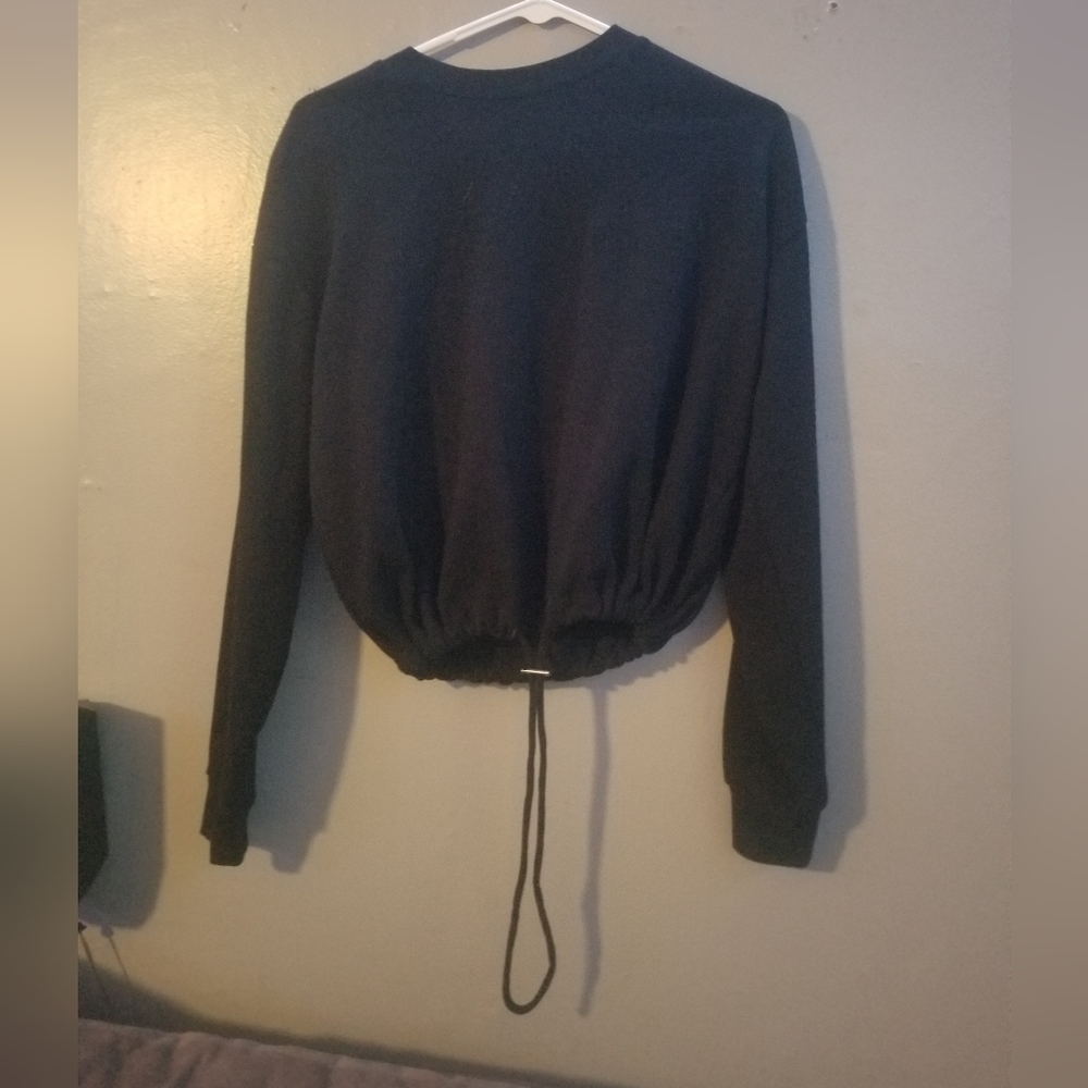 Drawstring top